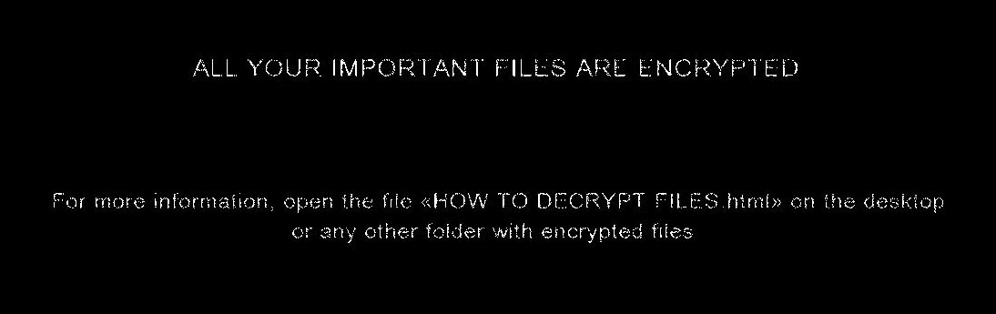 Files Encrypted